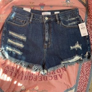 High waisted shorts